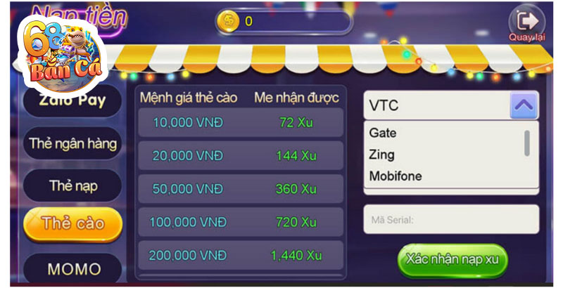 Bắn cá đổi thưởng 247 – Cổng game bắn cá online hấp dẫn nhất 31 Nạp tiền siêu nhanh