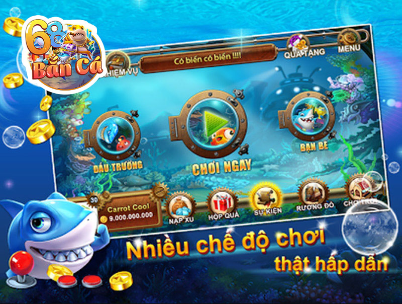 Cuamobi với nhiều chế độ chơi hấp dẫn