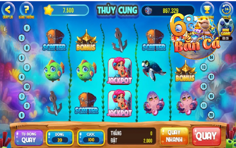 Ban ca 5 sao - Game đổi thưởng hấp dẫn nhất hiện nay 18 Ban ca 5 sao - Game đổi thưởng hấp dẫn nhất hiện nay