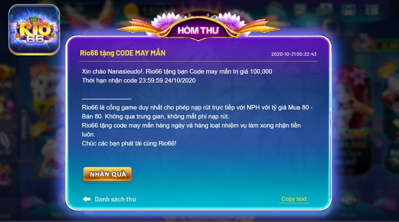 Cổng game Rio66 triển khai nhiều ưu đãi