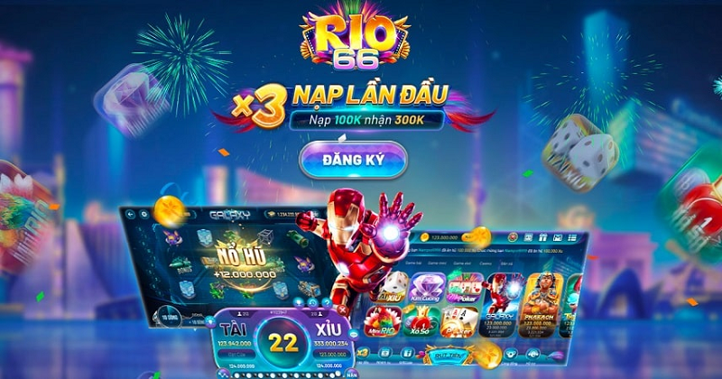 Rio66 - Thiên đường game đổi thưởng đẳng cấp