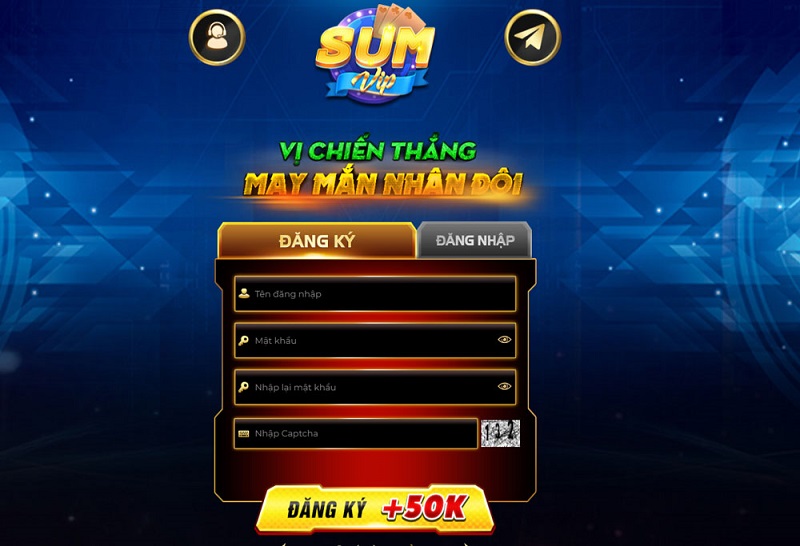 Sumvip - Khám phá cổng game cá cược online hàng đầu 13 Tiến hành đăng ký tài khoản mới tại Sumvip