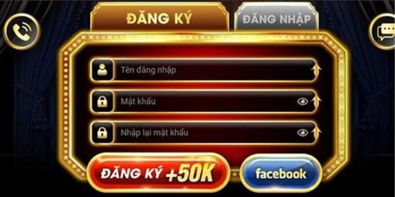 Đăng ký dễ dàng nhanh chóng cùng 52fun