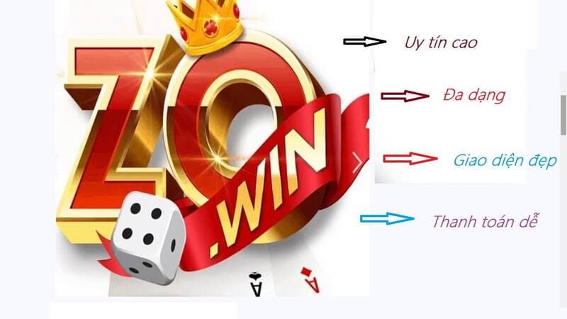Sân chơi Zowin sở hữu nhiều ưu điểm nổi bật thu hút hội viên