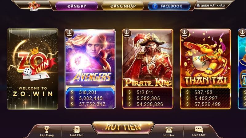 Slot Game Zowin đầy tính giải trí được nhiều người lựa chọn