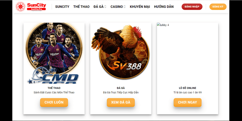 Suncity – Sân chơi cá cược xanh chin với nhiều tựa game cực HOT 11 Tổng quan đôi nét về Suncity – Nhà cái đẳng cấp hàng đầu hiện nay
