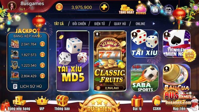 8us: Bật mí một số ưu điểm và trò chơi nổi bật tại cổng game 13 Game bài đổi thưởng 8us đa dạng thể loại