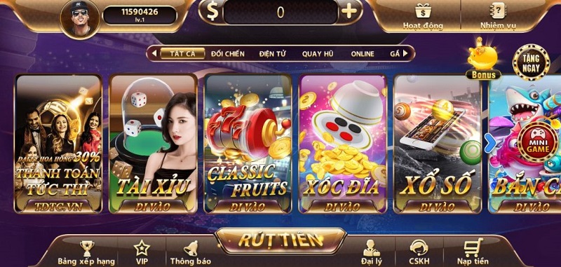 Tdtc । tdtc.live - Nền tảng cá cược đặc sắc nhất 2023 11 Kho game độc đáo tại tdtc thỏa sức rinh thưởng