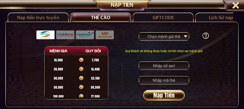 Tdtc । tdtc.live - Nền tảng cá cược đặc sắc nhất 2023 12 Quy trình nạp tiền tại tdtc diễn ra nhanh chóng
