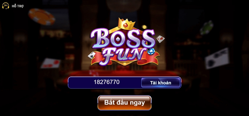 Cổng game bossfun sân chơi cá cược hấp dẫn