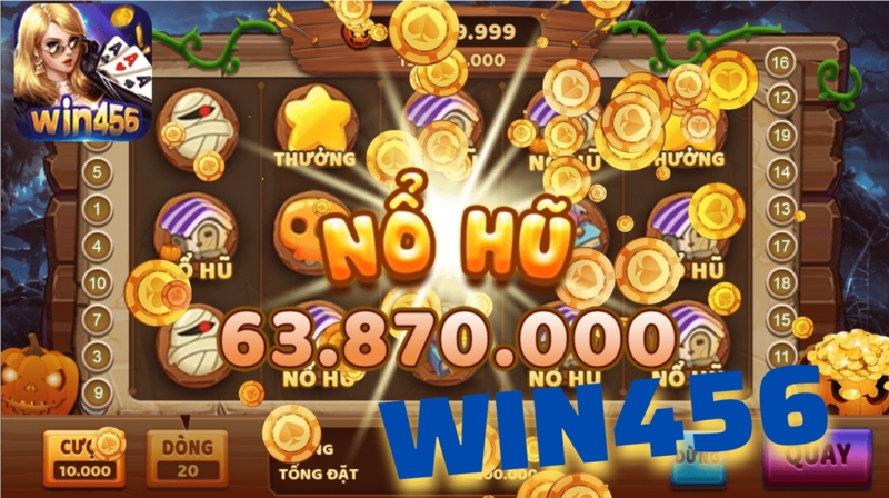 Win456 - Truy cập cổng game đổi thưởng hàng đầu Châu Á 17 Tham gia sảnh slot game cực đa dạng tại Win456