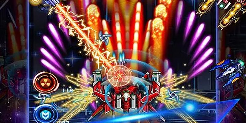 Thunder Fighter - Ước mơ trở thành tỷ phú nhanh chóng nhất 9 Tiền thưởng khi hạ gục các mục tiêu dùng để đổi thưởng thành tiền thật