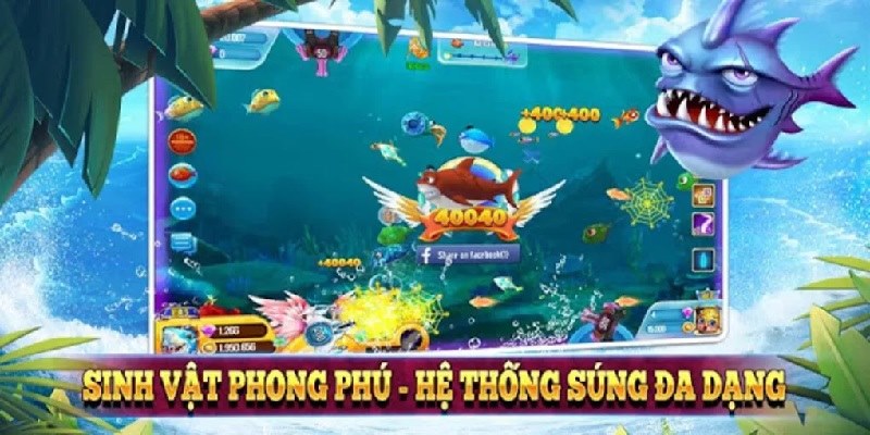 Vn123 bắn cá cho phép game thủ có thể bắn cá kiếm vàng để đổi thành tiền thật